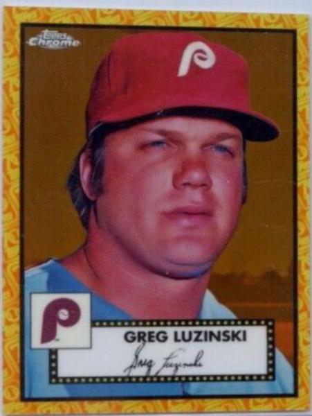 Greg Luzinski [Orange Yellow 70th Anniversary Refractor] #574
