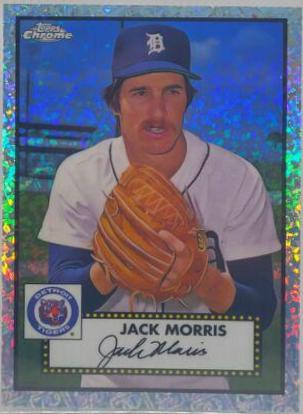 Jack Morris [Platinum 70th Anniversary Mini Diamond Refractor] #658
