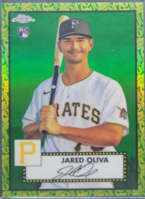 Jared Oliva [Green Yellow 70th Anniversary Refractor] #79
