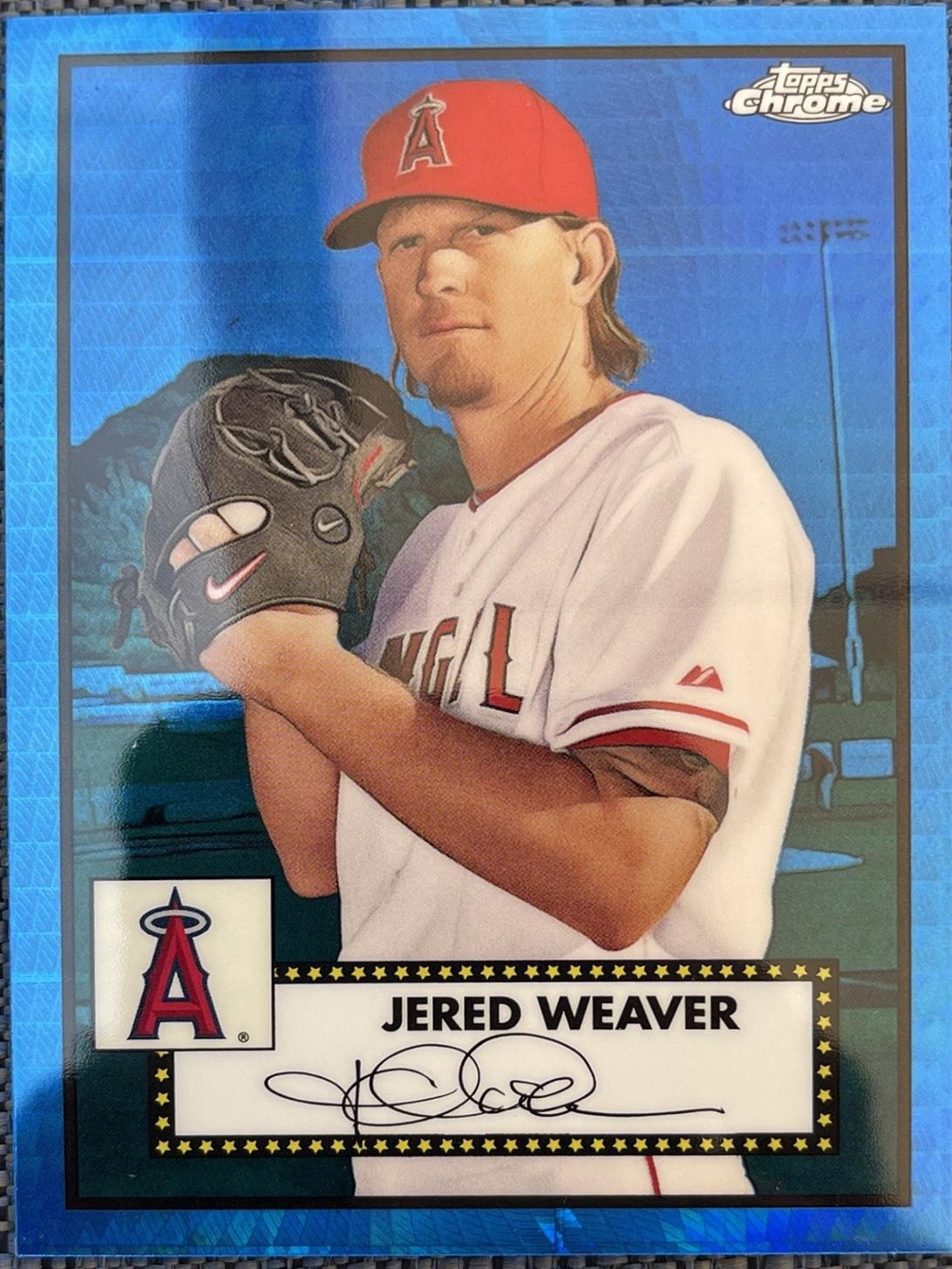 Jered Weaver [Blue Prism Refractor] #562