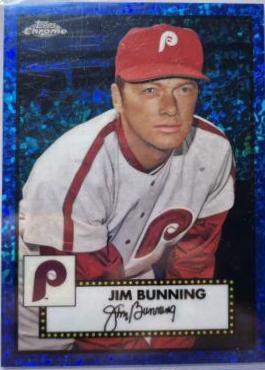 Jim Bunning [Blue Mini Diamond Refractor] #631