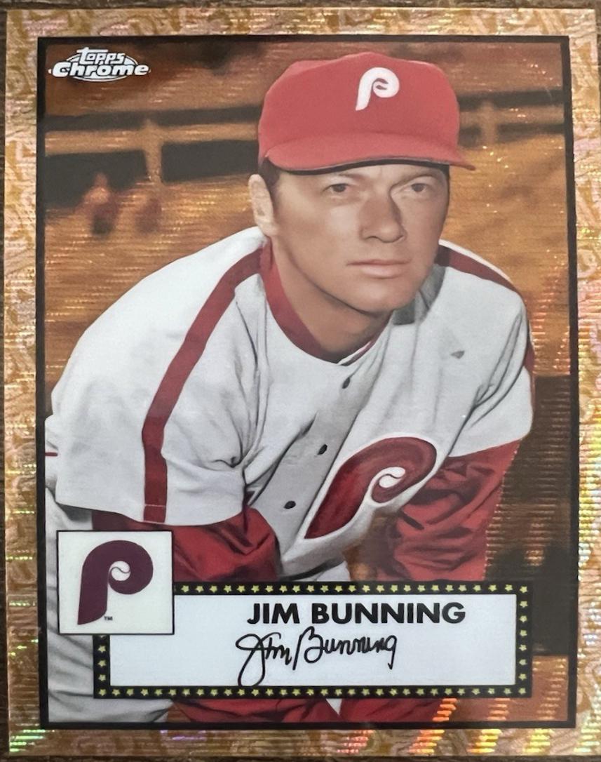 Jim Bunning [Gold Prism Refractor] #631