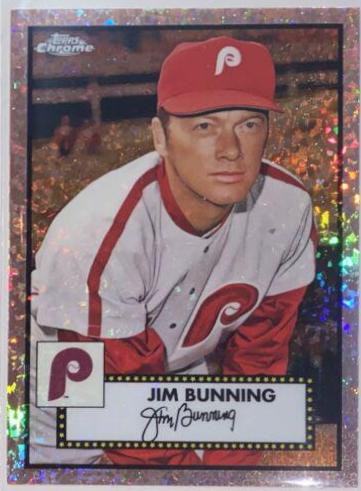Jim Bunning [Rose Gold Mini Diamond Refractor] #631