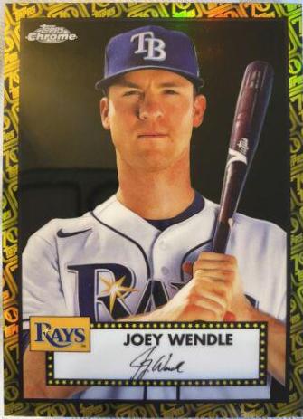 Joey Wendle [Black Gold 70th Anniversary Refractor] #415