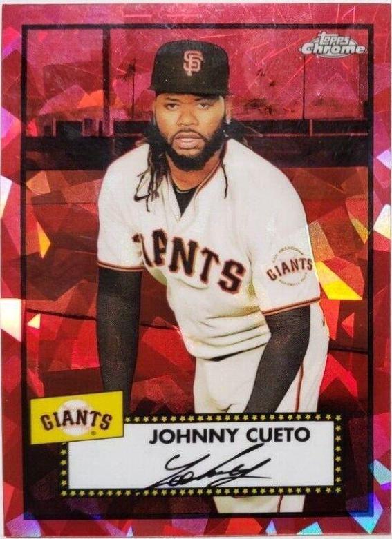 Johnny Cueto [Red Atomic Refractor] #132