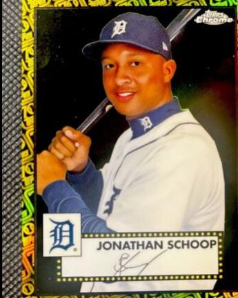 Jonathan Schoop [Black Gold 70th Anniversary Refractor] #388