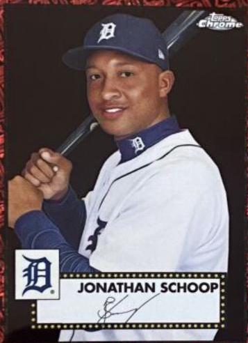 Jonathan Schoop [Black Red 70th Anniversary Mini Diamond Refractor] #388