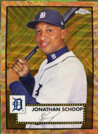 Jonathan Schoop [Gold Rose Gold 70th Anniversary Wave Refractor] #388