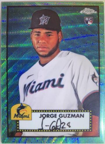 Jorge Guzman [Aqua Wave Refractor] #54