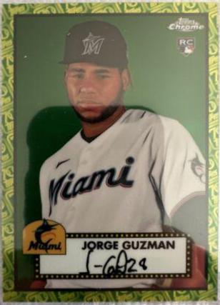 Jorge Guzman [Green Yellow 70th Anniversary Refractor] #54