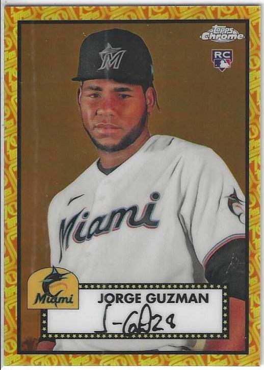 Jorge Guzman [Orange Yellow 70th Anniversary Refractor] #54