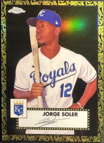 Jorge Soler [Black Gold 70th Anniversary Refractor] #151