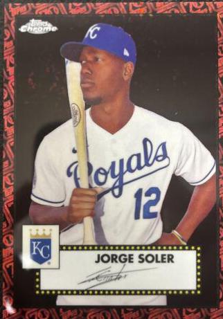 Jorge Soler [Black Red 70th Anniversary Mini Diamond Refractor] #151
