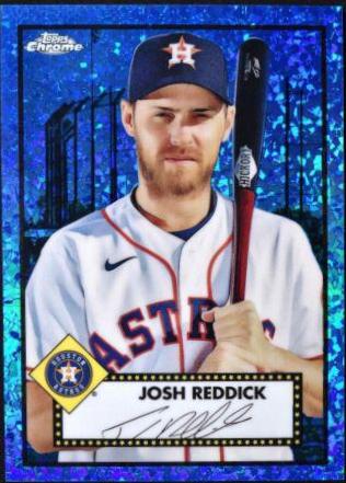 Josh Reddick [Blue Mini Diamond Refractor] #403