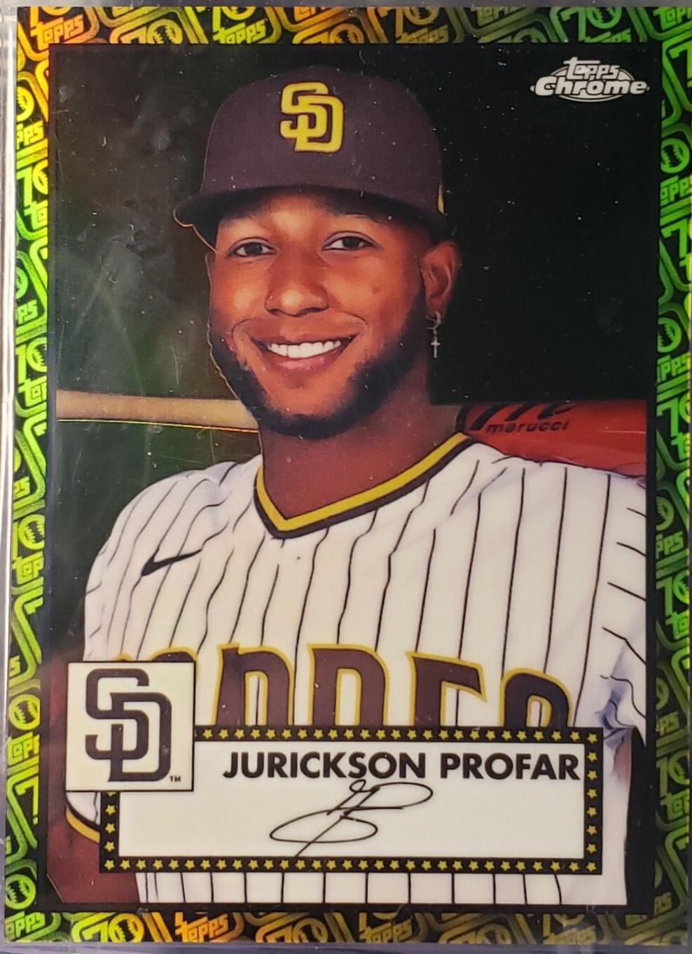 Jurickson Profar [Black Gold 70th Anniversary Refractor] #317