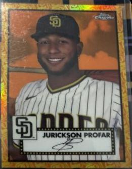 Jurickson Profar [Orange Yellow 70th Anniversary Refractor] #317