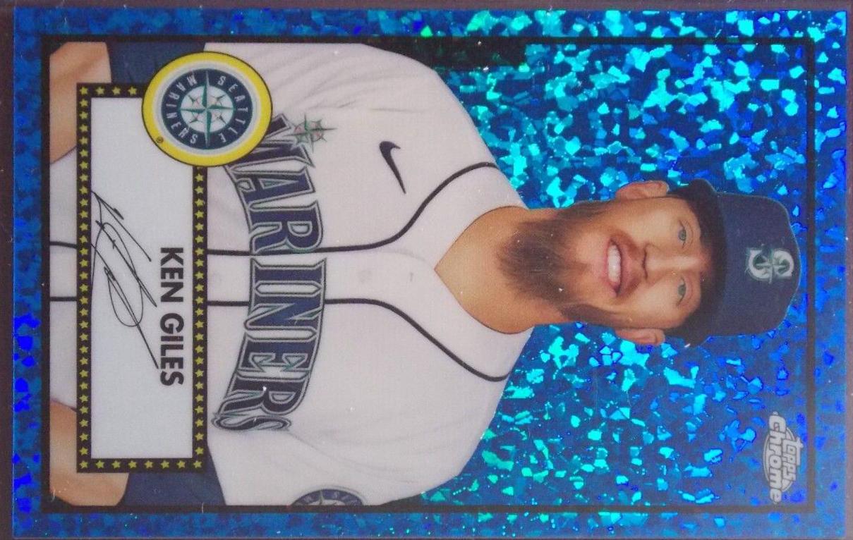 Ken Giles [Blue Mini Diamond Refractor] #437