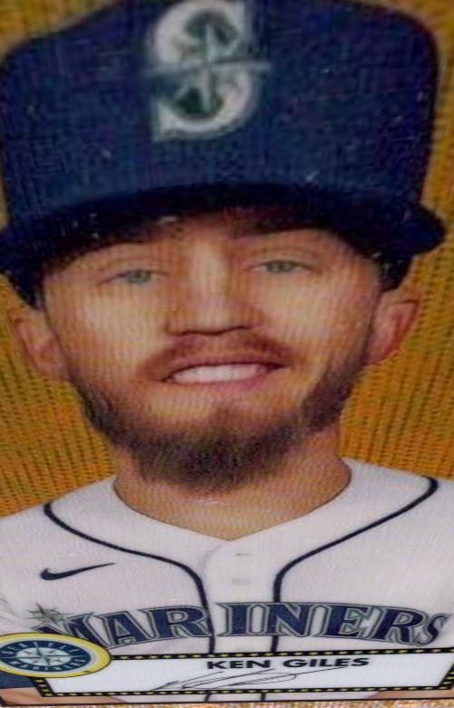 Ken Giles [Gold Rose Gold 70th Anniversary Wave Refractor] #437