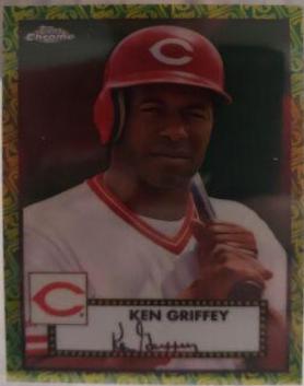 Ken Griffey [Green Yellow 70th Anniversary Refractor] #480