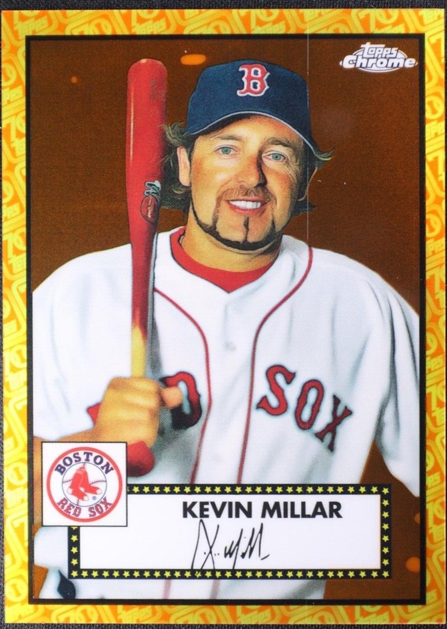 Kevin Millar [Orange Yellow 70th Anniversary Refractor] #598