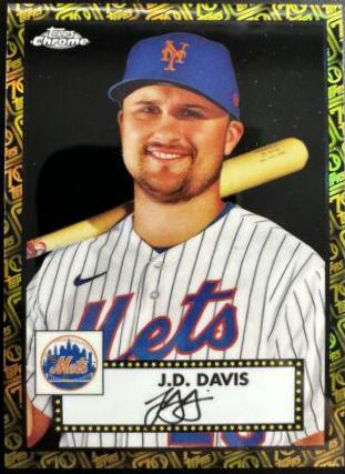 Khris Davis [Black Gold 70th Anniversary Refractor] #306