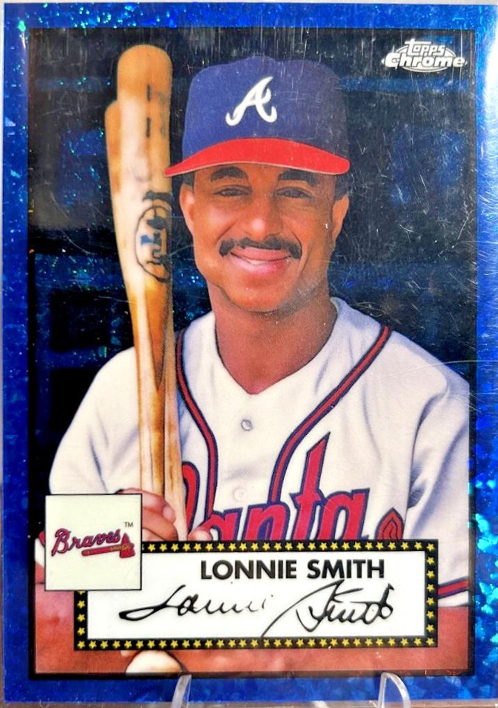 Lonnie Smith [Blue Mini Diamond Refractor] #595