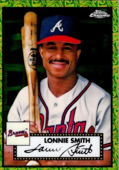Lonnie Smith [Green Yellow 70th Anniversary Refractor] #595