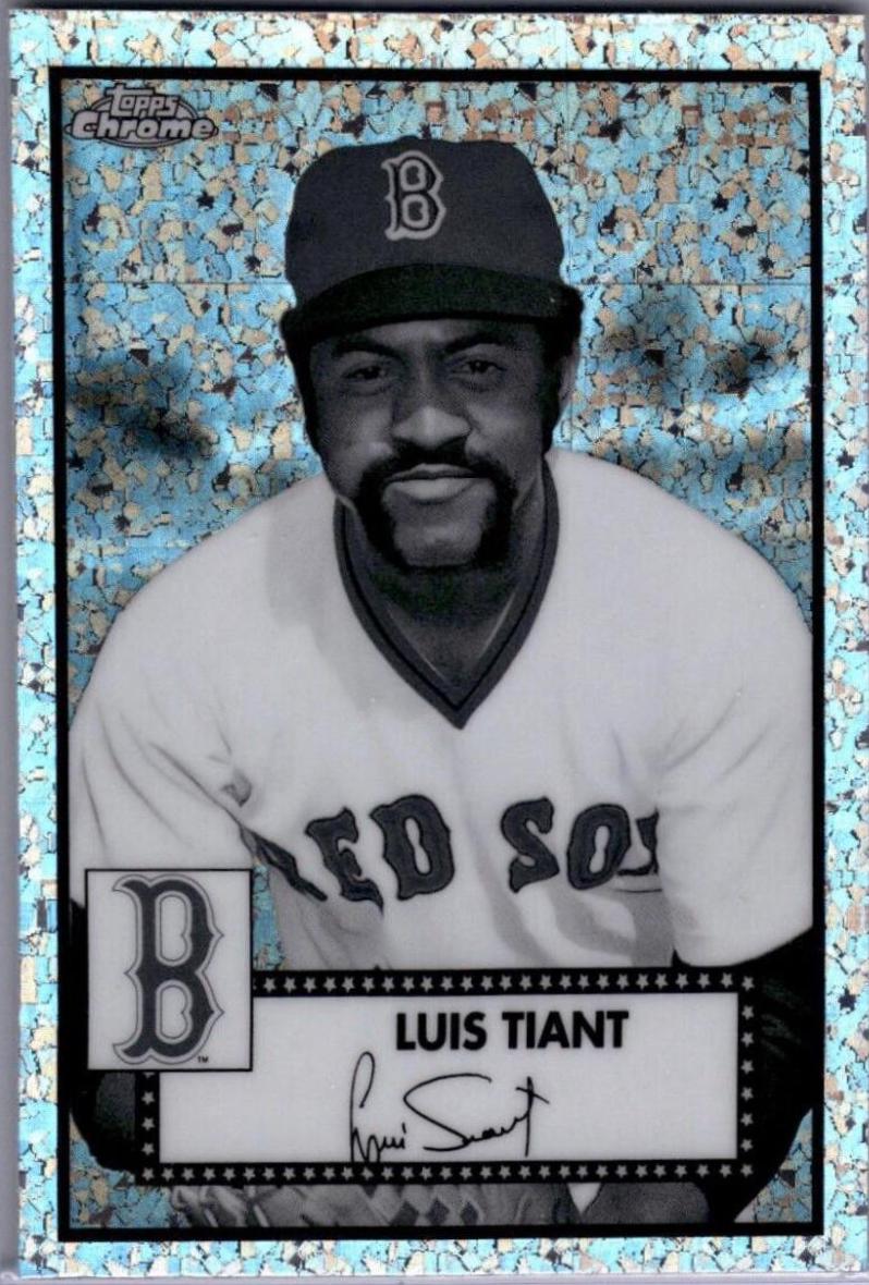 Luis Tiant [Platinum 70th Anniversary Mini Diamond Refractor] #558