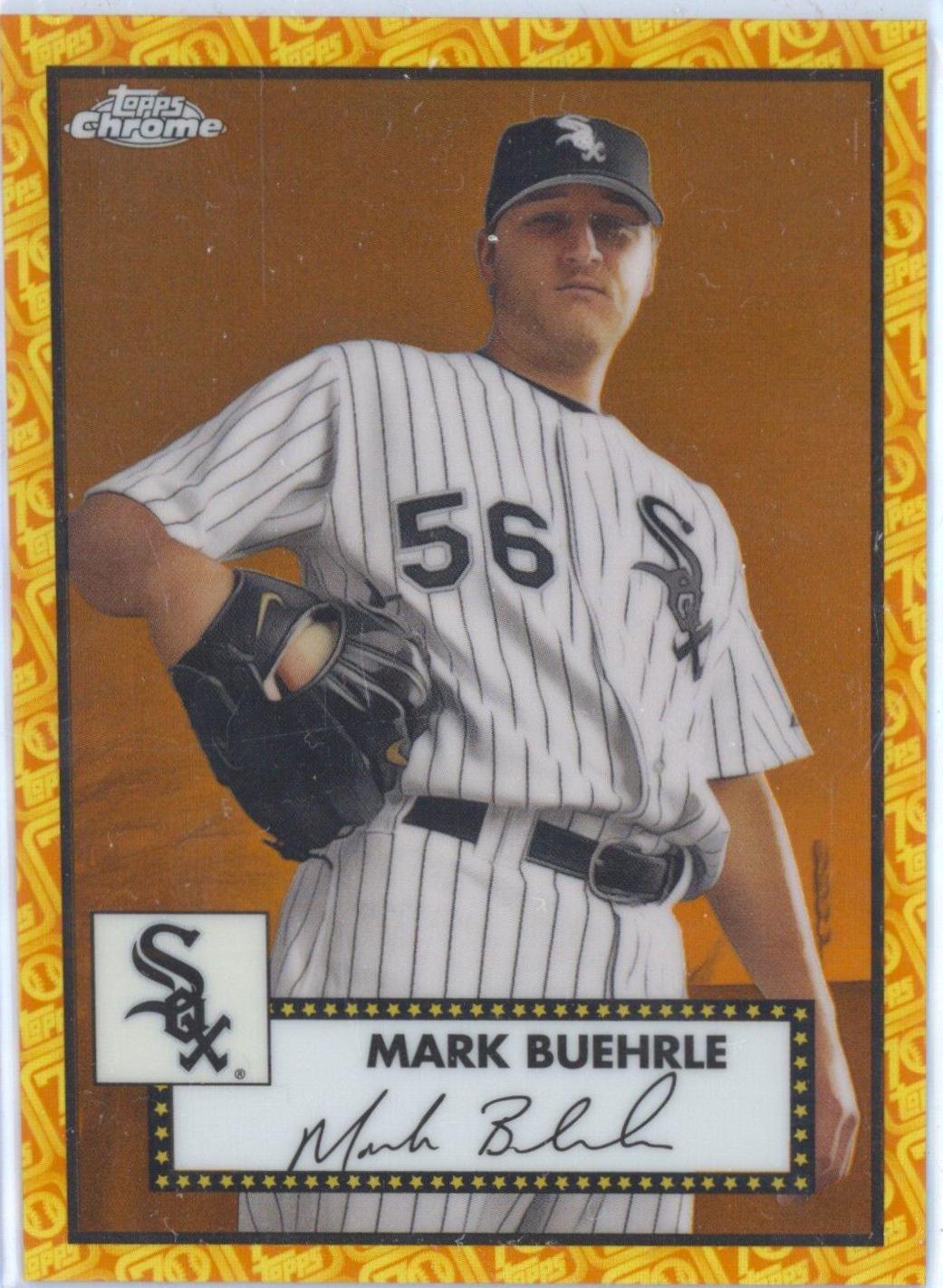 Mark Buehrle [Orange Yellow 70th Anniversary Refractor] #542
