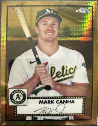 Mark Canha [Gold Prism Refractor] #305