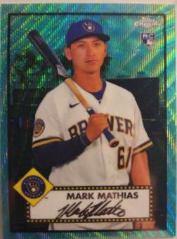 Mark Mathias [Aqua Wave Refractor] #137