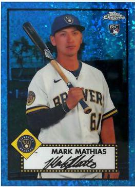Mark Mathias [Blue Mini Diamond Refractor] #137