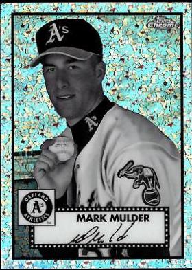 Mark Mulder [Black & White Mini Diamond Refractor] #560