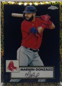 Marwin Gonzalez [Black Gold 70th Anniversary Refractor] #487