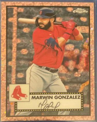 Marwin Gonzalez [Rose Gold Mini Diamond Refractor] #487