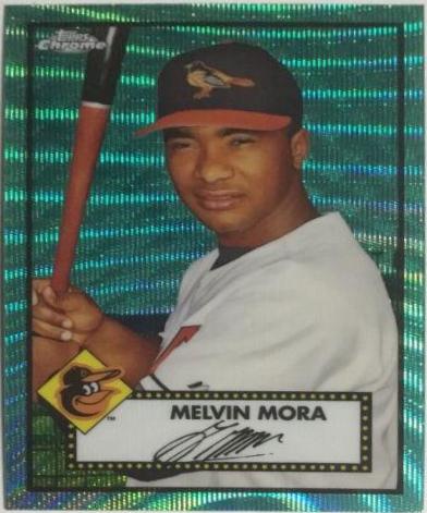Melvin Mora [Aqua Wave Refractor] #99