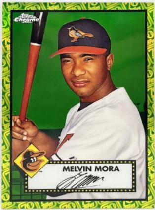 Melvin Mora [Green Yellow 70th Anniversary Refractor] #99