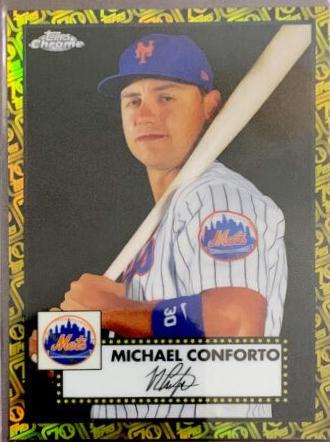 Michael Conforto [Black Gold 70th Anniversary Refractor] #155
