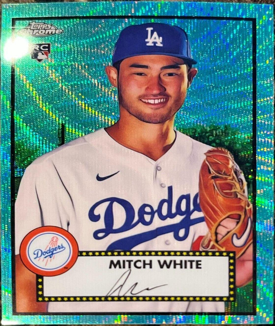 Mitch White [Aqua Wave Refractor] #46