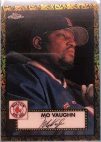 Mo Vaughn [Black Gold 70th Anniversary Refractor] #529