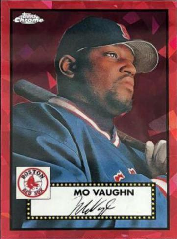 Mo Vaughn [Red Atomic Refractor] #529