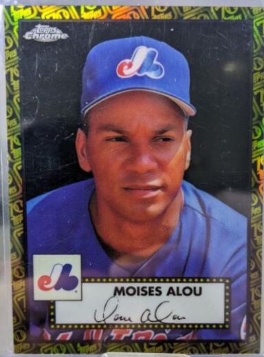 Moises Alou [Black Gold 70th Anniversary Refractor] #543