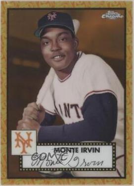 Monte Irvin [Orange Yellow 70th Anniversary Refractor] #644