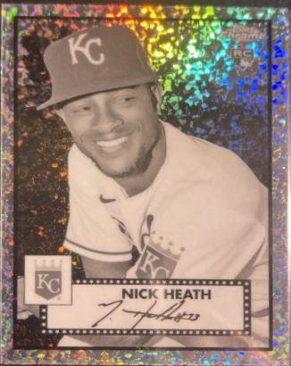 Nick Heath [Black & White Mini Diamond Refractor] #45