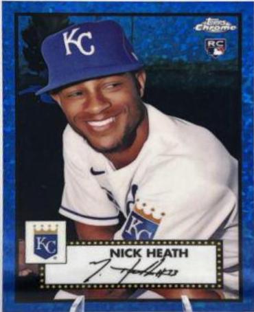 Nick Heath [Blue Mini Diamond Refractor] #45