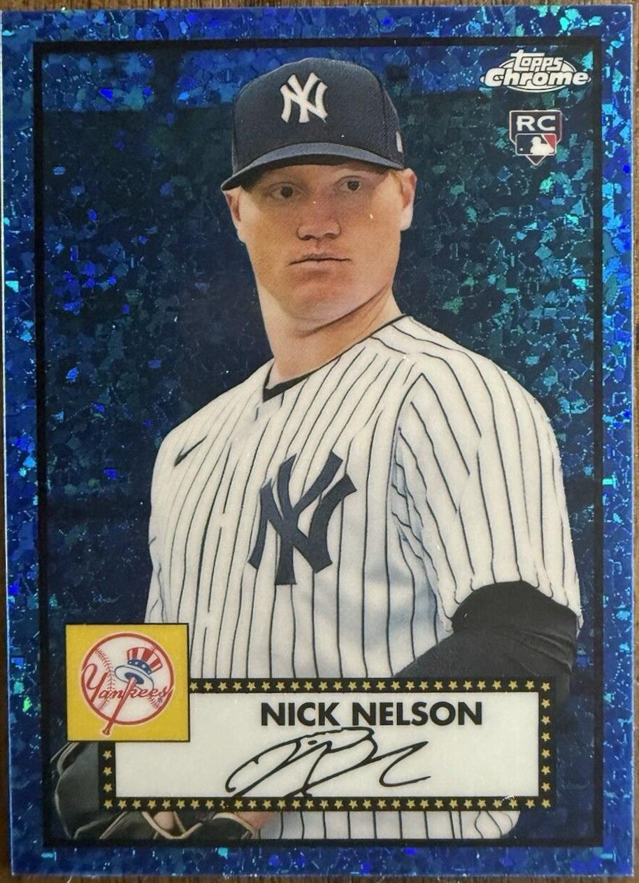 Nick Nelson [Blue Mini Diamond Refractor] #107