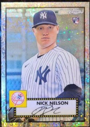 Nick Nelson [Platinum 70th Anniversary Mini Diamond Refractor] #107