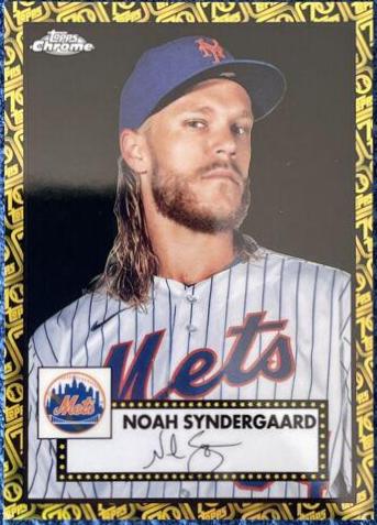 Noah Syndergaard [Black Gold 70th Anniversary Refractor] #428