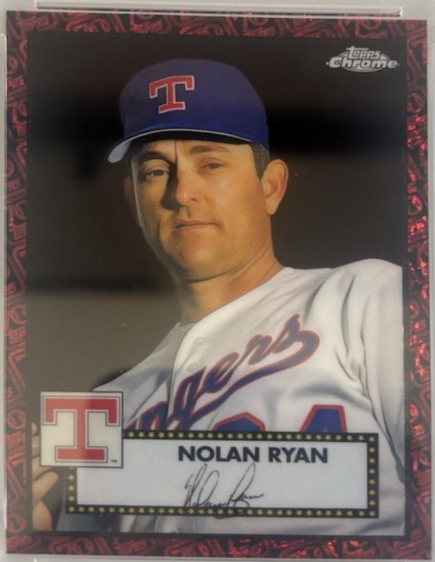 Nolan Ryan [Red Prism Refractor] #606