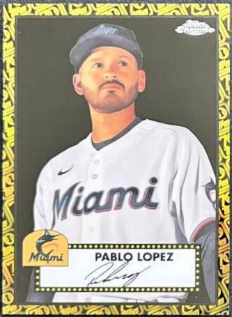 Pablo Lopez [Black Gold 70th Anniversary Refractor] #352